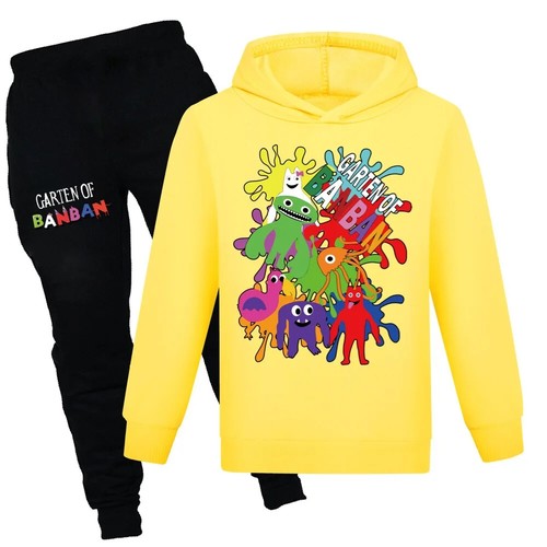 Garden of Banban Kids Hoody Sweatshirt + Jogging Pants 2pcs Sets Hoodies Outfits - Picture 3 of 37