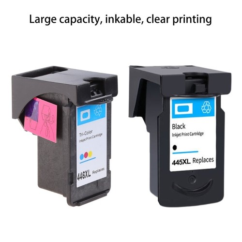 Black/Color Ink Cartridge PG445XL CL446XL Fits for Pixma iP2810 MG2410 2540 2940 - Bild 5 von 10