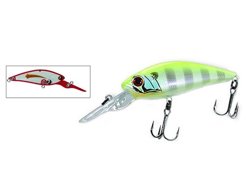 Bassday Mogul Shad 60SP 6cm 7g Suspending Lure Black Bass COLORS  - Picture 2 of 5