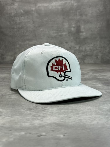 Vintage 90s CFL Embroidered Helmet Graphic Football Snapback Hat OSFA