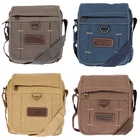 Women's men's bag canvas shoulder bag shoulder bag crossover bag handbag