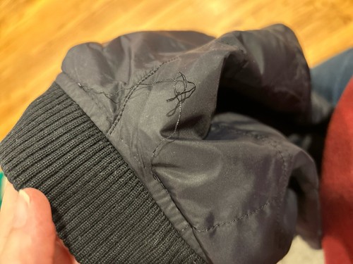 Abrigo acolchado de plumón negro Bosideng 195/108A talla 46 - Imagen 5 de 6