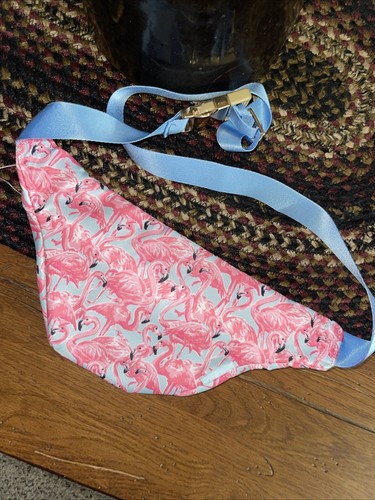 Neu mit Etikett Simply Southern Bauchtasche Reißverschluss Tasche Handtasche und Ausweis Schlüsselband in FLAMINGO 🦩 - Bild 3 von 6