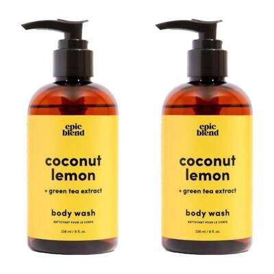 EPIC BLEND COCONUT LEMON BODY WASH 236ML - BRAND NEW