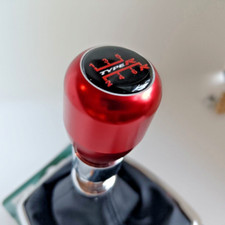 ROT ALUMINIUM TYPE R 6-GANG JDM SPORT SCHALTKNAUF für CIVIC EP3 FN2 FK2 FK8 JAZZ