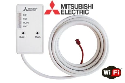 MITSUBISHI Aire Acondicionado MultiSplit Control MELCloud WiFi Adaptador MAC - 587IF-E