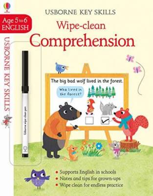 Key Skills Wipe-Clean - Comprehension - Age to 5-6 - Paperback - GOOD