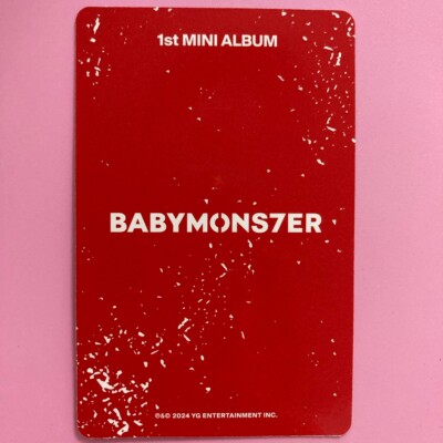 BABYMONSTER ラミ mmt 1st mini Album トレカ BABYMONSTER ラミ mmt 1st mini Album トレカ BABYMONSTER, RUKA
