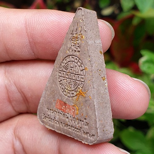 Amuleto Buddha tailandese originale PHRA SOMDET NANGPHAYA LP PHAT protezione vita ricchezza - Foto 7 di 24