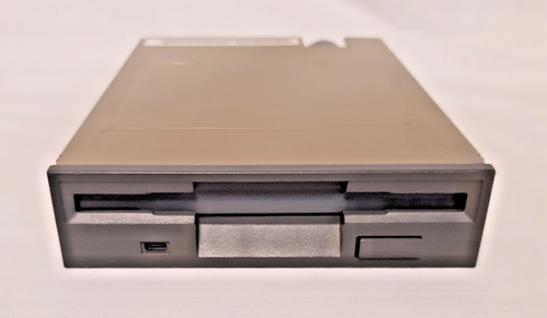 VINTAGE MITSUMI D359T5 1.44Mb GRAY FLOPPY W/ CABLE AND SCREWS, NEW OLD STOCK - Photo 2/9