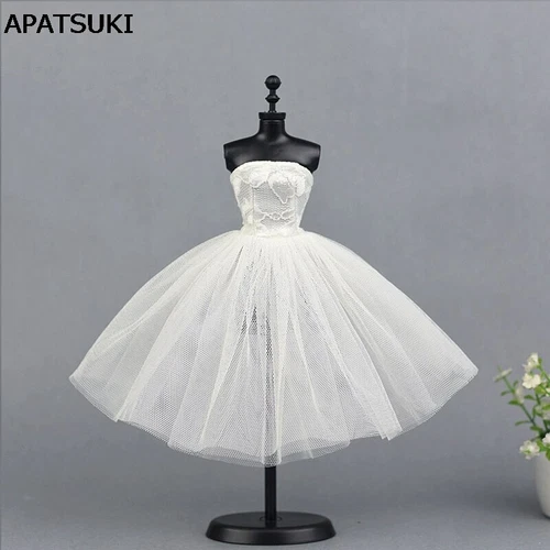 Barbie Doll Evening Dress White Short One Piece Burundi Ubuy