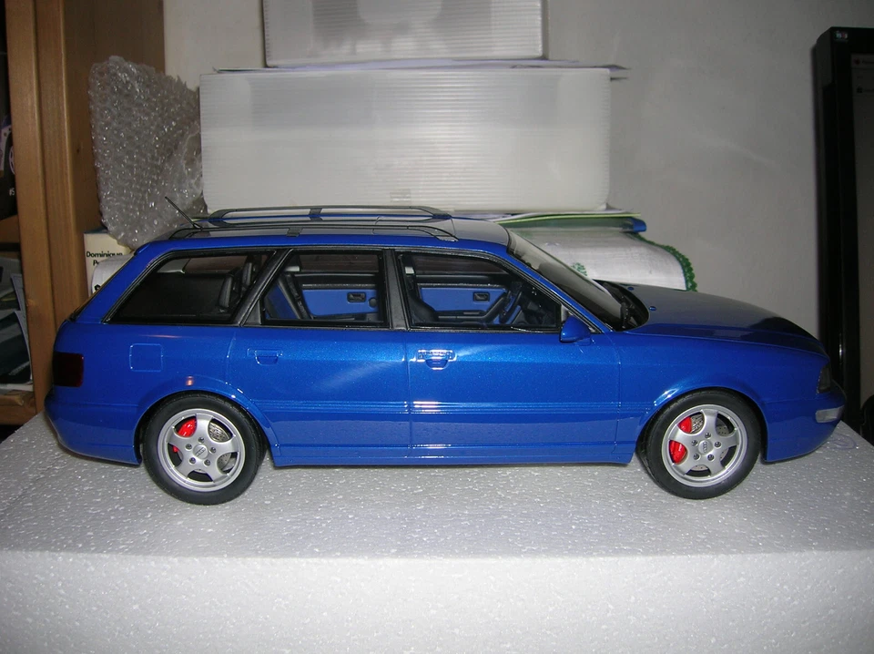 Audi RS2 Avant blu 1/12 Otto Ottomobile limited edition 2000 pz codice G075 - Immagine 3 di 4