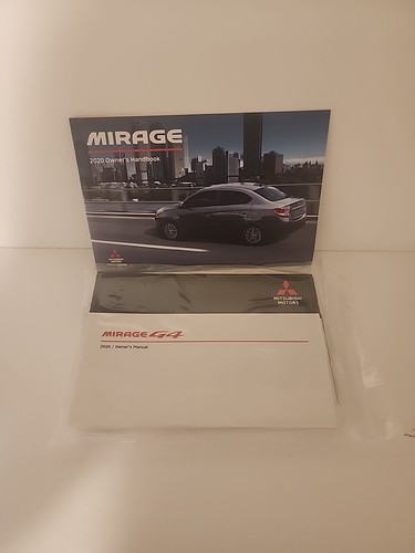 2020 MITSUBISHI MIRAGE  G4 OWNERS MANUAL GUIDE ONLY - Free US Shipping - Picture 1 of 2