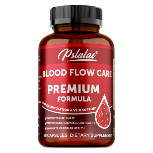 Blood Flow Care - with Hawthorn, Cayenne Pepper - Heart & Cardiovascular Health - Imagen 9 de 13