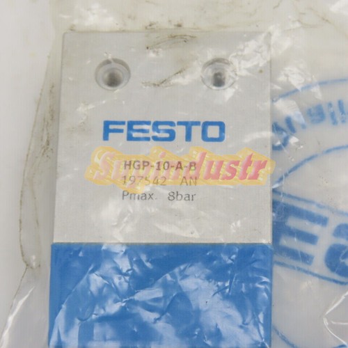 Neu Festo HGP-10-A-B Pneumatischer Parallelgreifer 4-8 bar Größe 10 - Bild 2 von 5