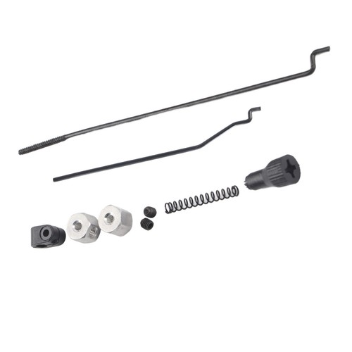 (02056 Conjunto de palanca de freno de varilla de tracción de acelerador de metal RC para HSP 94108 1/10 CH - Imagen 20 de 21