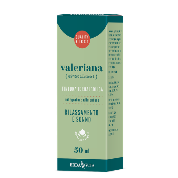 Erbavita Baldrian Hydroalkoholische Tinktur NahrungsergäNzungsmittel 50Ml-image