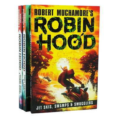 Robin Hood Serie 3 Bücher Sammlung Set von Robert Muchamore - Alter 9-14 - Taschenbuch