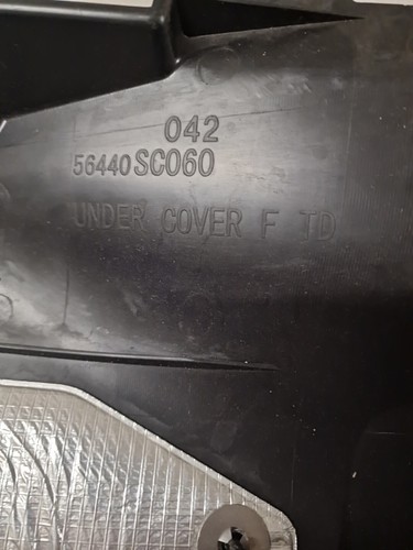 Subaru Forester SJ Engine splash shield/under tray 56440SC060 - Picture 2 of 5