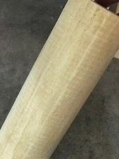 *4 PACK* 3"x22" Curly, Tiger Hard Maple Wood Dowel *Kiln Dried* Turning Wood