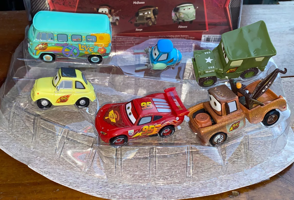 Lightning mcqueen playset sales