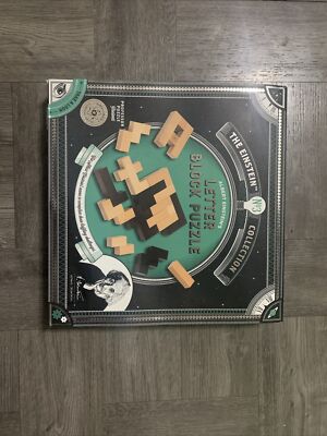 The Einstein Collection Letter Block Puzzle