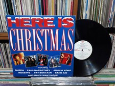 QUEEN / RAMONES / JETHRO TULL / ROXETTE / JOHN LENNON Here Is Christmas KOREA LP