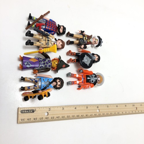 Playmobil Figure Lot Astronaut Lumberjack Steampunk Ghostbuster Knight Witch Sk8 - Picture 12 of 12