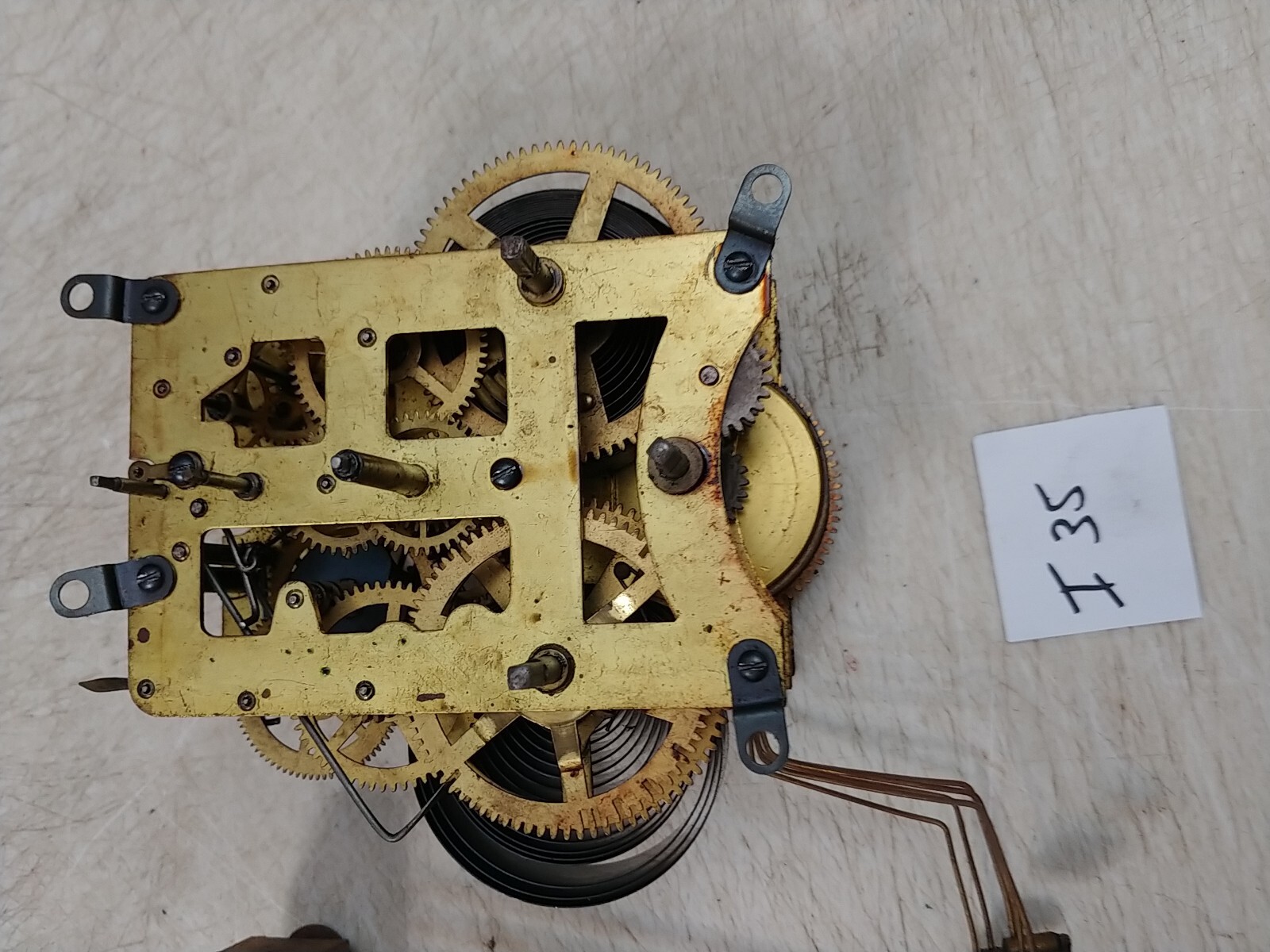 WATERBURY WESTMINSTER CHIME CLOCK MOVEMENT & CHIME BAR eBay