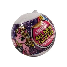 5 Surprise Toys Mini Brands Miniature All Glitter Unicorn Micro Sphere Toy