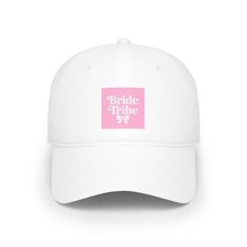 HAT-BRIDE TRIBE Low Profile Baseball Cap, Bridal Shower, Wedding Party