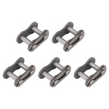 FOCMKEAS 5PCS #100 Roller Chain Connecting Links 1-1/4 Inch Pitch Master Conn...