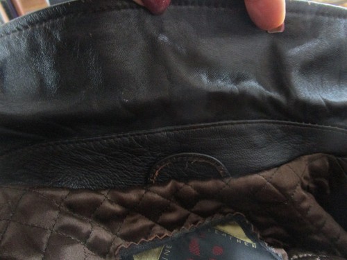 SARDAR size XL Brown Leather Lightweight JACKET - Picture 12 of 12