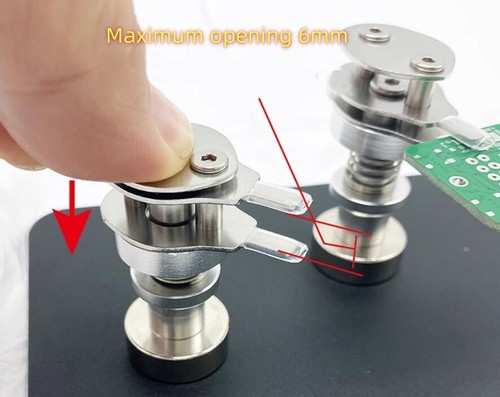 Micro PCB clamp for fixing electronic production and maintenance of motherboards - Picture 4 of 10