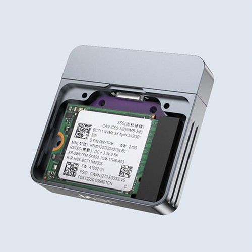 Boîtier SSD en ligne 2230 M.2 NVMe, boîtier en aluminium USB 3,2 10 Gbit/s 5 Zg - Photo 5/7