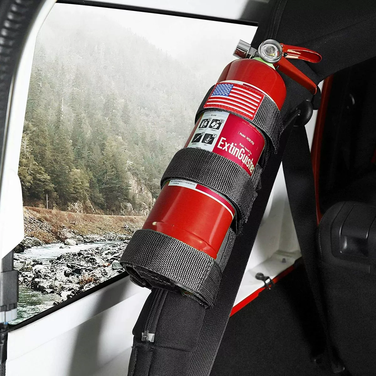 Jeep fire extinguisher deals holder