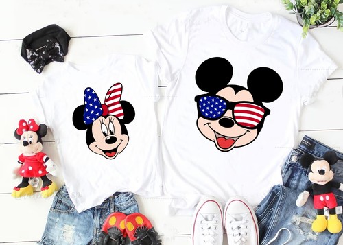 Disney Mickey & Friends 4th of July Independence Day Unisex Adult Kid Tee 660537 - Picture 2 of 11