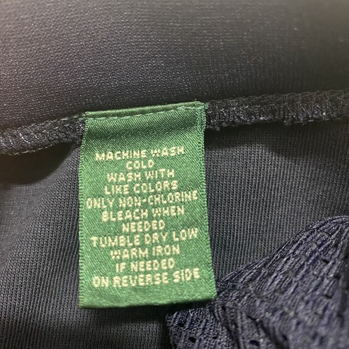 Lauren Active Ralph Lauren Zip Ankle Pull-On Navy Blue Women’s Pants Size Large - Picture 10 of 10