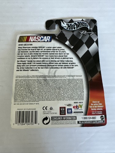 Hot Wheels Racing Nascar Ricky Rudd Motorcraft Car 1:64 Nextel Cup 2003 Sealed - Picture 2 of 2