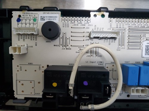 GE Oven Control Panel And Board - Part # WB27T10703 | WB27T10810 - Picture 10 of 13