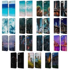 OFFICIAL HAROULITA PHOTOGRAPHY LEATHER BOOK CASE FOR APPLE iPOD TOUCH MP3