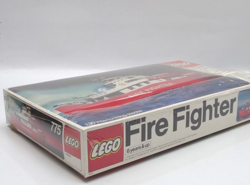 LEGO Town 775 Fire Fighter Ship Vintage Original MISB - Picture 4 of 6