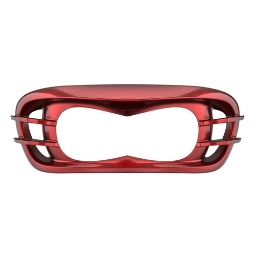 Bisel de faro Advanblack Hard Candy Hot Rod escamas rojas para 2015+ Harley FLTRX - Imagen 6 de 8