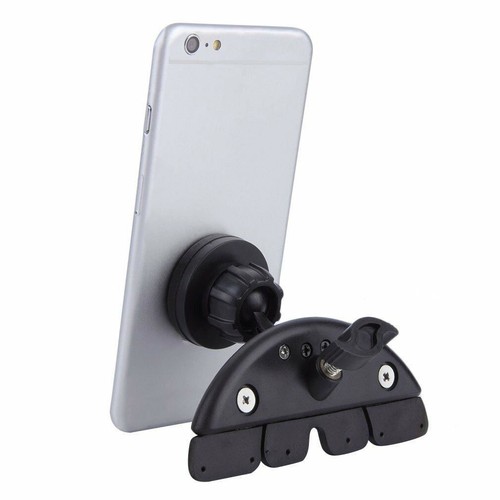 CD PLAYER SLOT Magnetic Car Mount Dock Holder Stand For iPhone Android GPS - Picture 2 of 7