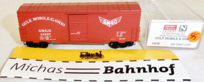 GM&O 21587 40' Box Car Single Door Micro Trains Line 24240 N 1:160 J55 å