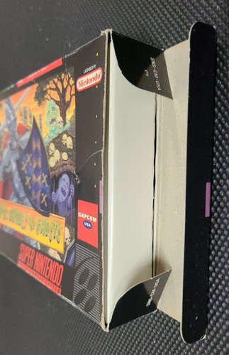 Super Ghouls 'n Ghosts (Super Nintendo) SNES (Complete in box) Ships Immediately - Picture 5 of 12