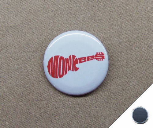 THE MONKEES 1.25" Logo Magnet Rock Music Guitar Logo TV Musicians