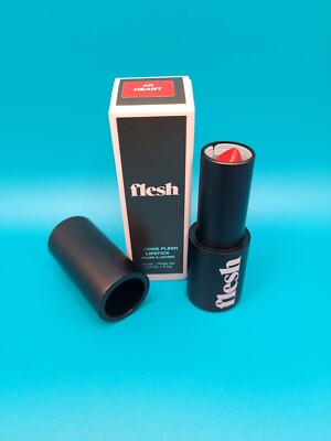 Flesh Beauty By Revlon Strong Flesh Lipstick, 40 Heart, Classic Red, Cosmetics