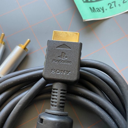Cable Componente HD Oficial Original Sony Playstation 2/3 PS2/PS3 Dorado🔥MP-01 - Imagen 6 de 7