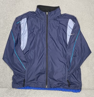 【90s】NIKEナイキzip up nylon jacket old Vintage Original 1990s NIKE Lightweight Zip Up Nylon Jacket